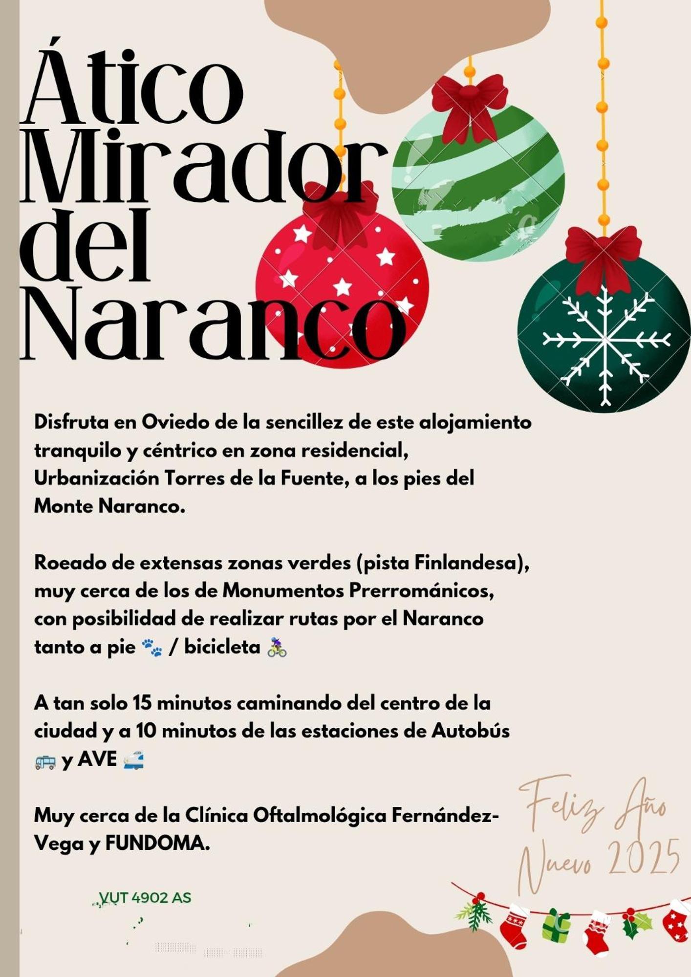 Atico Mirador Del Naranco, Parking Gratuito, Wifi, Zona Residencial Apartamento Oviedo Exterior foto